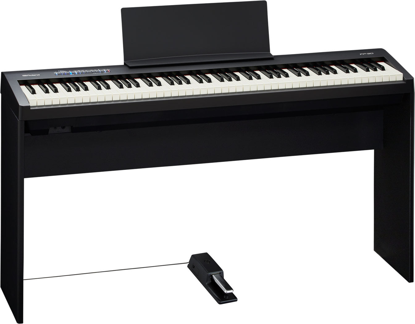 Roland FP-30X-BK 88-key Digital Piano, Black